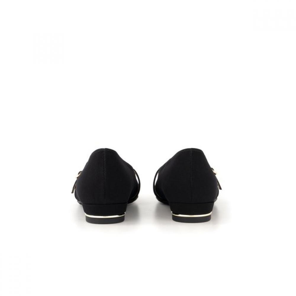 Daks Women S Flat ShoeS 2cm Dlf308 Black