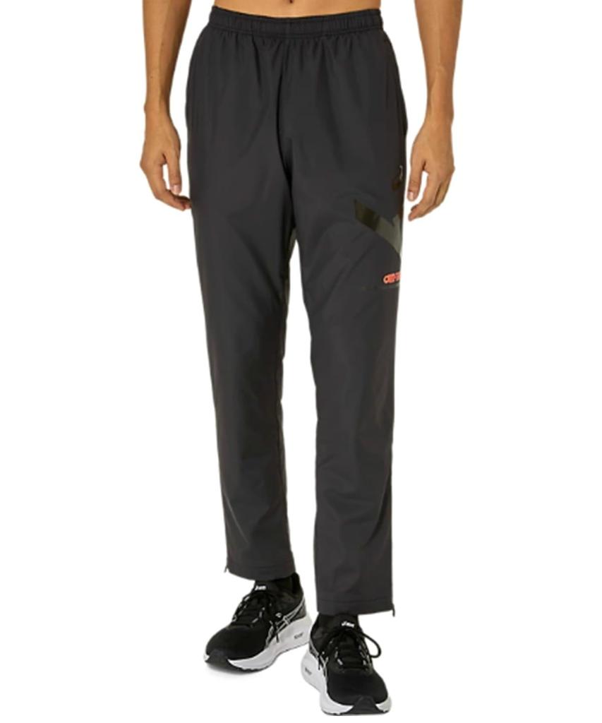 Training Wear Lining Tricot Windbreaker Pants 2031E731 Unisex Adult Performance Black x Gunmetal 2XL [ASICS] AIM-TRG