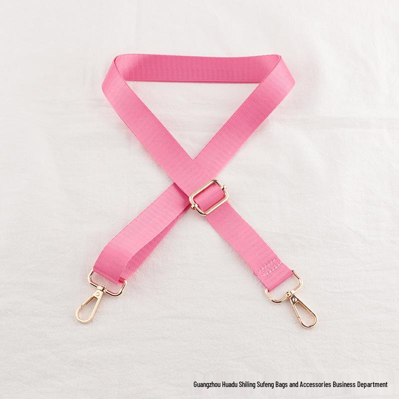 Adjustable Nylon Crossbody Strap for Bags - Unisex Single Shoulder Strap