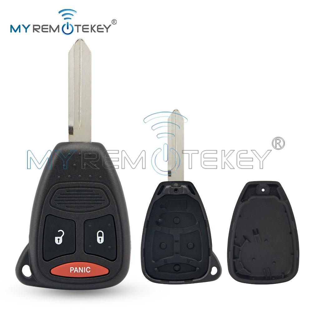 MYREMOTEKEY Remote Car Key Shell Case Fob for Chrysler Pacifica Aspen 300 Dodge RAM Caravan Jeep Commander Grand 2/3/4/5/6Button