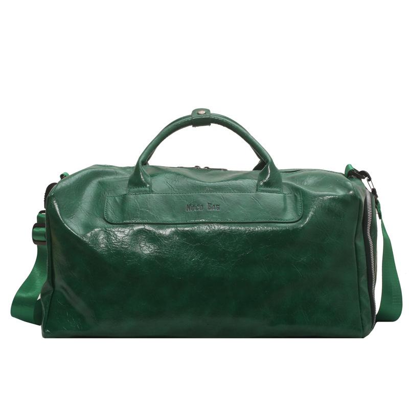 

New Large-capacity Travel Bag Women s Fashion Fitness Bag Sports Bag Men s Business Travel Bag Boarding Bag зелений