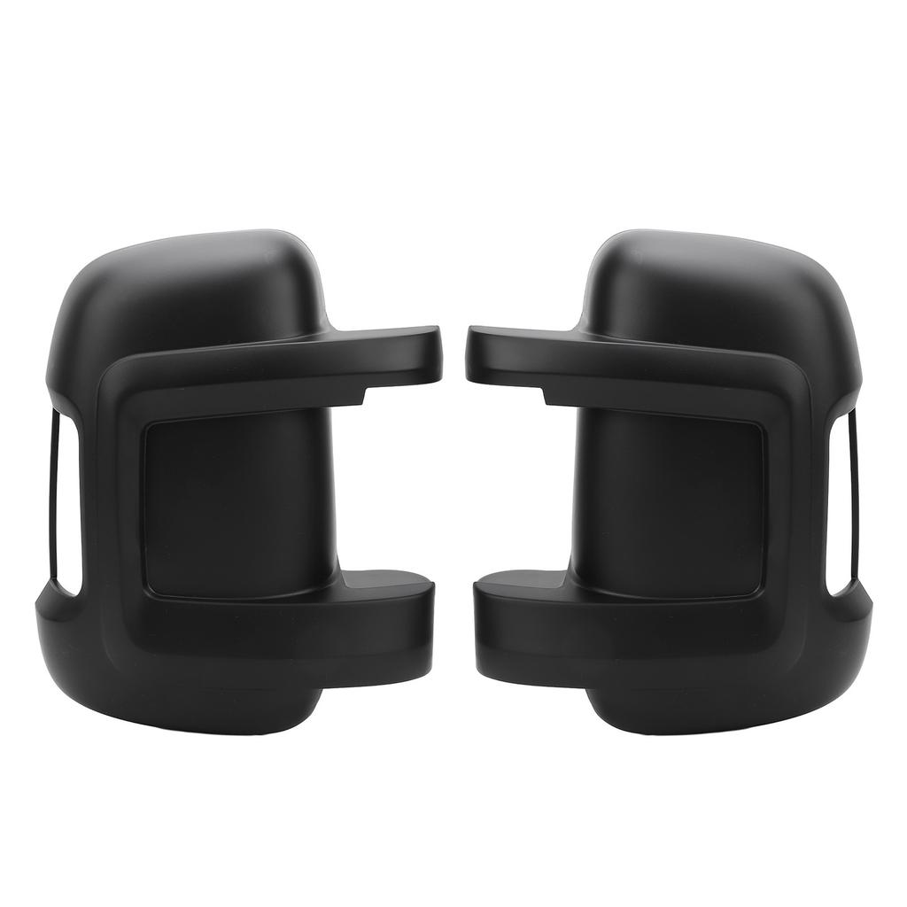 Rearview Mirror Cover  Protective High Strength Side Mirror Cover Trim for Ducato 250 2006 and After Black Wing Mirror