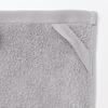 MUJI Fluffy Pile Hand Towels with 34 x 35 84909467 Loops, 10-Pack, cm, Gray,