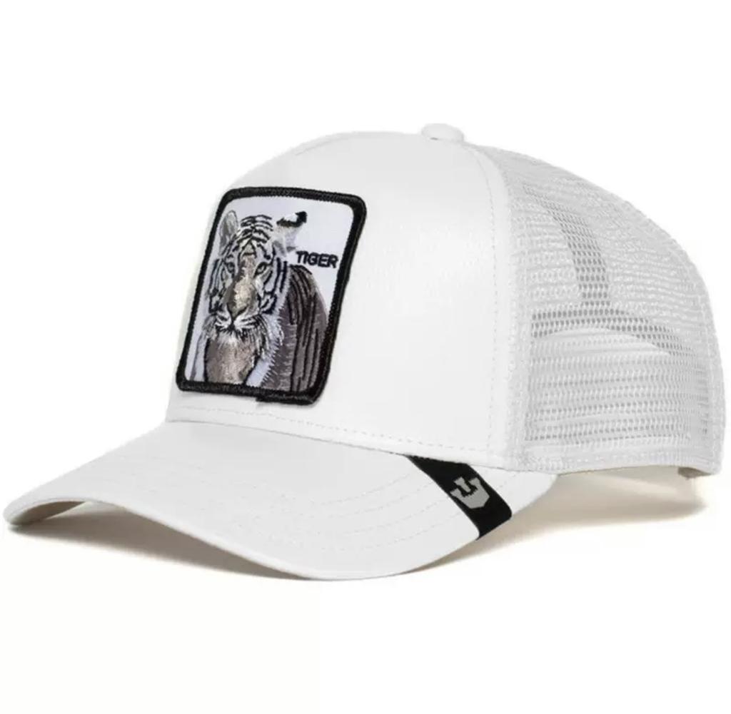 Four Season  Animal Baseball Cap Sunscreen Mesh Embroidery Panther Rooster Lion Cap Fashion Baseball Cap Women Men