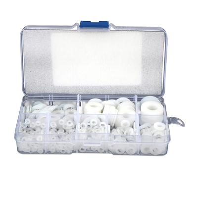 500 piezas/caja M2 M2.5 M3 M4 M5 M6 M8 M10 Kit de juntas de espaciador plano con arandela