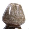 Ceramic Matcha Bowl Tea Set, Whisk Holder Glazed Handmade Traditional with Pouring Spout,