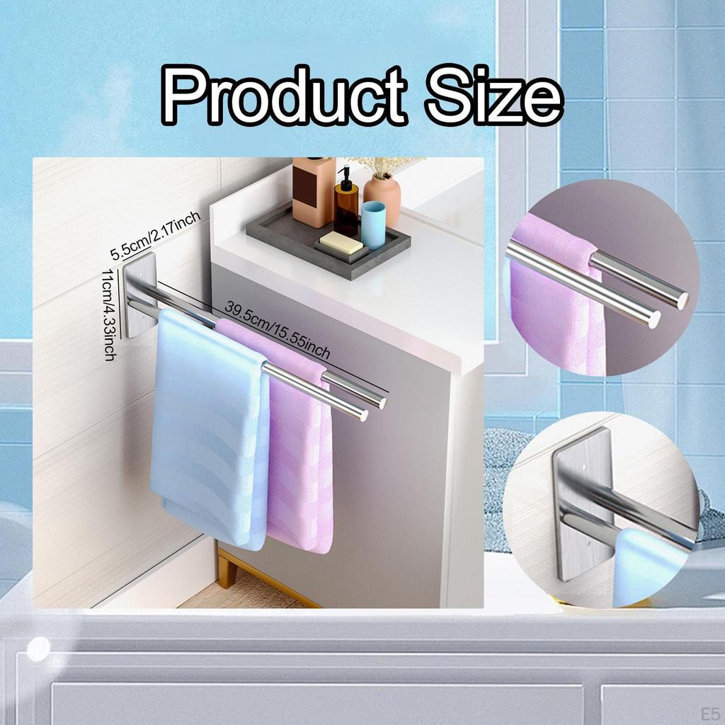 Handtuchstangenhalter für Badezimmer Wandmontiertes Regal Zuhause