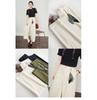 Spring Collection: Women's High-Waisted Loose Wide-Leg Cropped Pants - Slimming & Versatile for Petite Figures