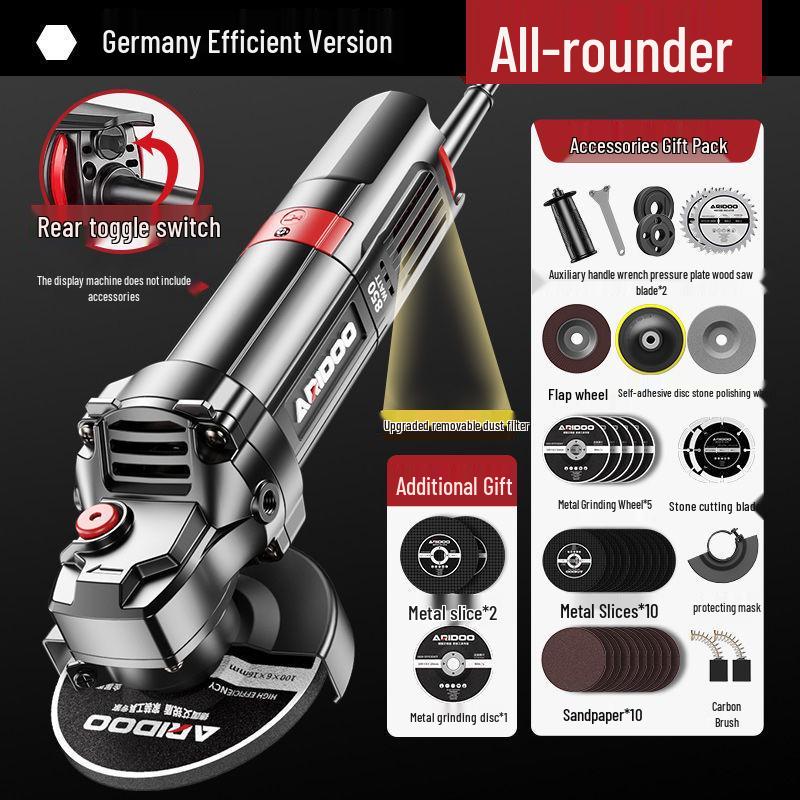 Multifunctional Angle Grinder: Small Household Polisher & Cutting Tool