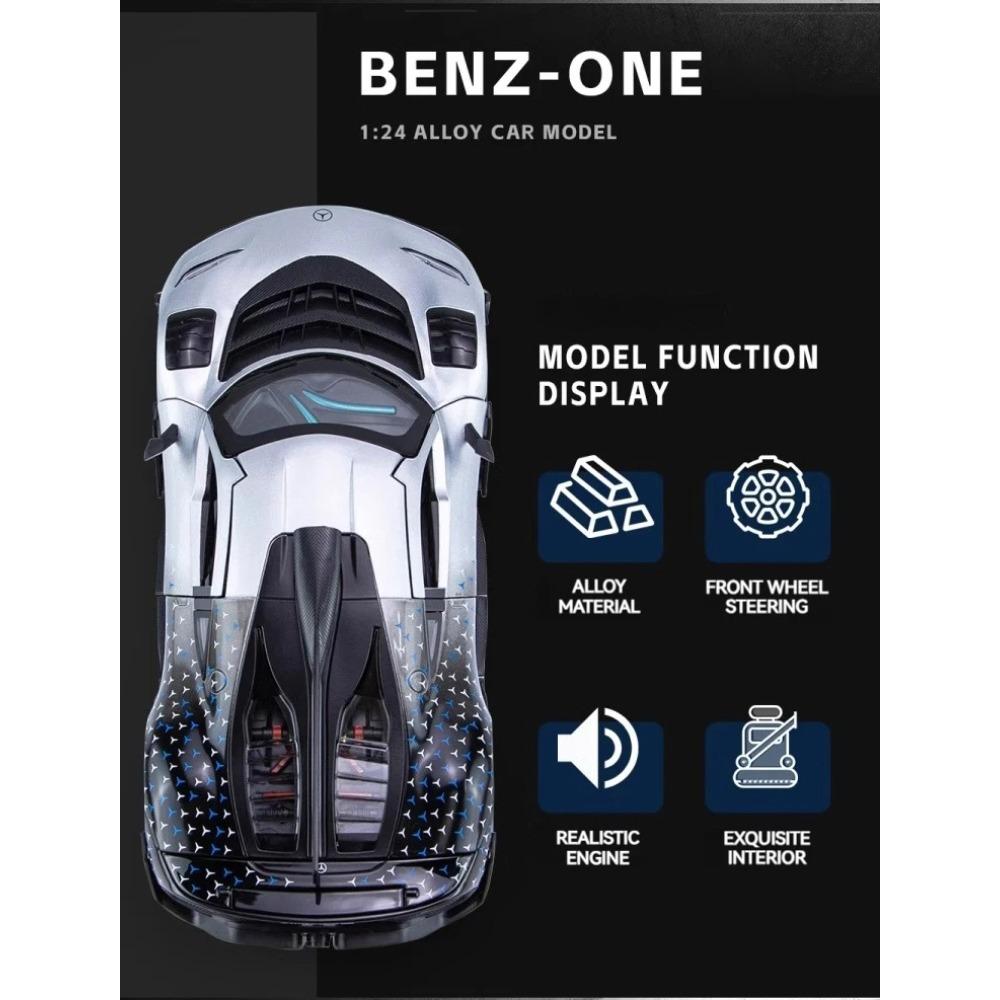 1/24 Scale Mercedes-Benz ONE Alloy Model Car - Stunning Replica for Car Lovers - Detailed Craftsmanship, Premium Material