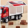 1/24 Scale Run-off Model Truck Type Large Unit Box, Container Car Games, Original Content Prize Games,