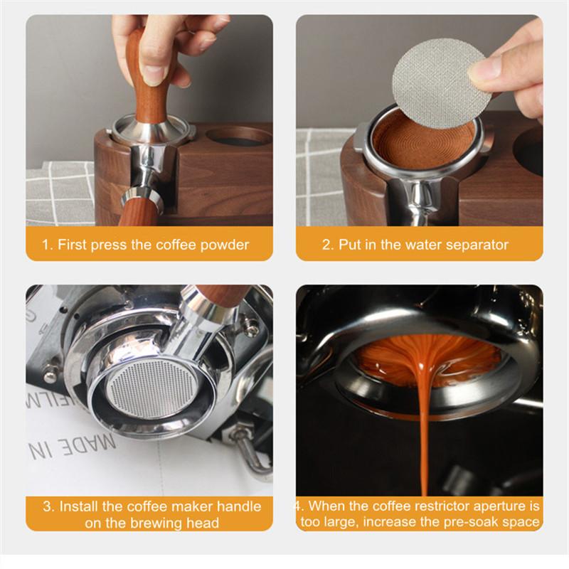 Ecran cafea 49mm 58mm 51mm 54mm 53mm Placă plasă filtru portafiltru Ecran filtru cafea Ecran puc espresso Cafetieră