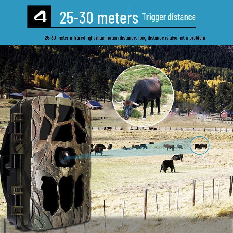 Níngjùlì 4K Infrared Trail Camera