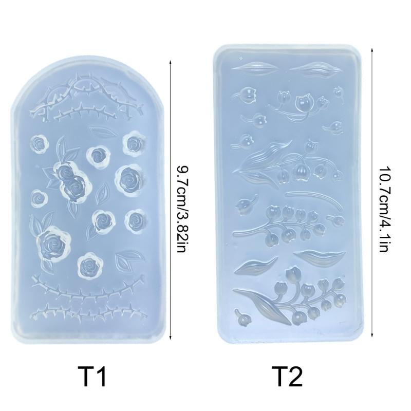 Rose Shaped Silicone Mold Beautiful Handmade Crafts and Decorations Creating Mold Mold for Crafting and Baking