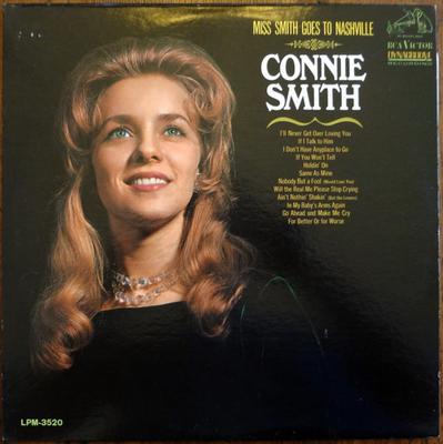 LP Record CONNIE SMITH  Miss Smith Goes To Nashville LPM3520 RCA VICTOR 1966 US Folk Used