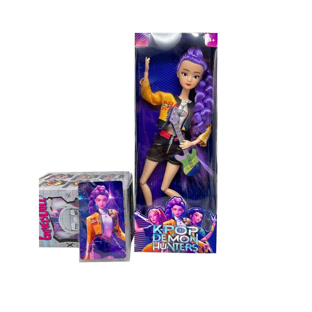 

Dynamic Fantasy Hunter Girl Squad Animated Edition: 11.5-Inch 12-Joint Articulated Body with Colorful Lights and Theme Song світло-сірого кольору