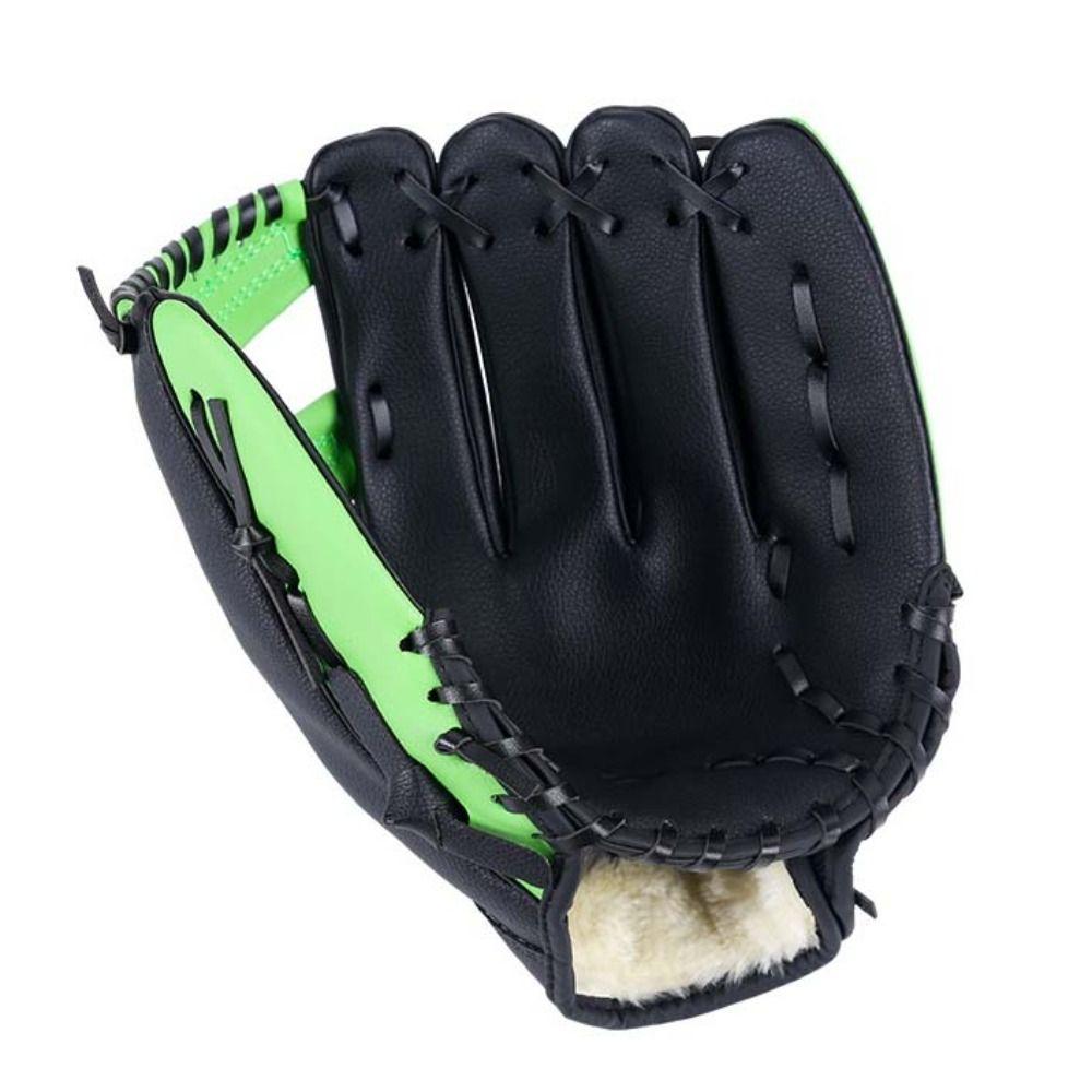 Anti-Slip Baseball Glove 10.5/11.5/12.5in Batting Gloves Durable Softball Gloves Training Practice
