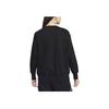 Nike Velvet Long-Sleeve Pullover Sweatshirt Women Tops Black DQ5734-010