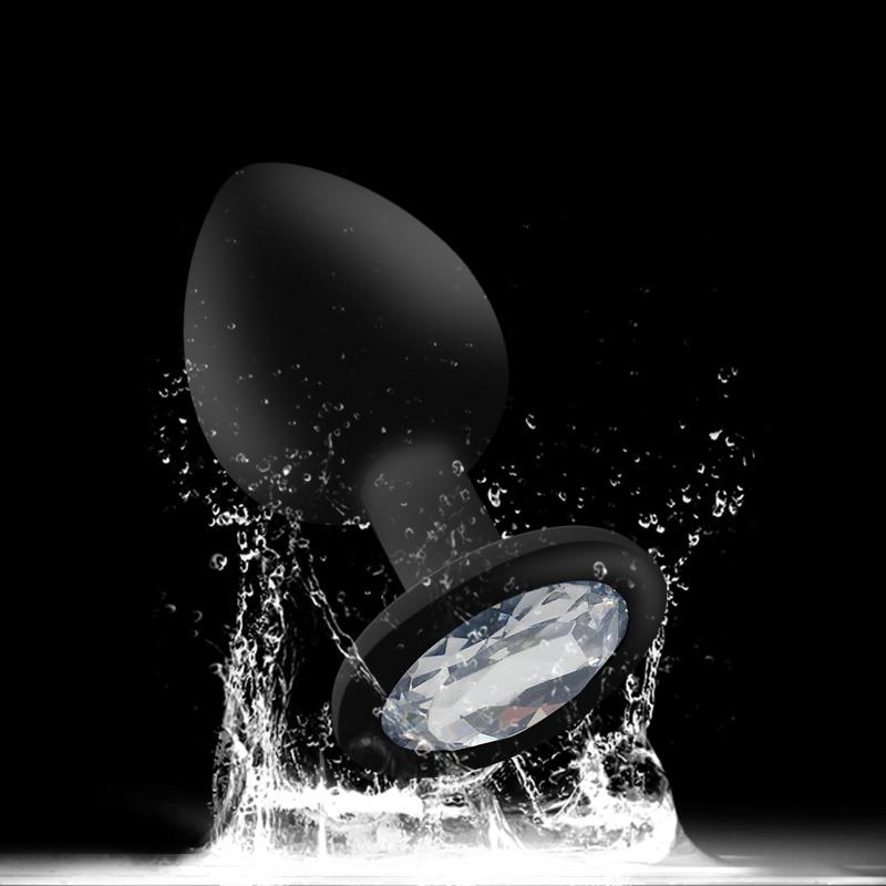 3 Size Silicone Butt Plug Anal Plug Prostate Massage Stimulator Anal Trainer for Adult Erotic Sex Toys for Women Men Gay Couples