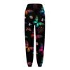 Dames Casual Mode Vlinderprint Casual Trekkoord Elastische Taille Trekkoord Broek