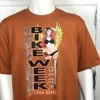 

Daytona Beach 2010 Biker Week Mens T Shirt Sexy Girl in Bikini Size XLT Tall XL