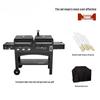 Beifu Multifunctional Gas & Charcoal BBQ Grill Smoker