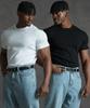 PHERMENON [2Pack] Muscle Fit Plain Short Sleeve T-Shirt (3 Colors)