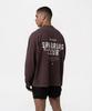 BOXRAW Nakatani X Sparring Club Long Sleeve T-Shirt Junto-Spcllst [Washed Brown]