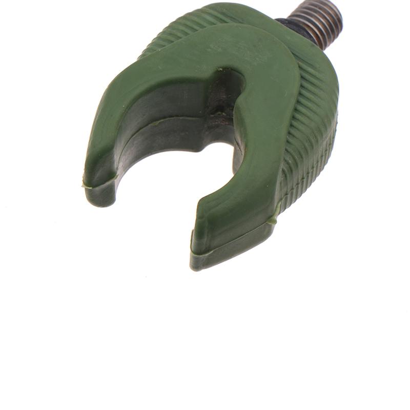 1 Stück Angelrutenhalter Karpfenangelrutenhalter Kopf Silikon Rutenendhalter Greifer für Angelalarm und Buzz Bar