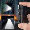 Rechargeable Mini Keychain Flashlight High-brightness LED Outdoor Flashlight With COB Side Light for Camping Portable Lamp Q6B9