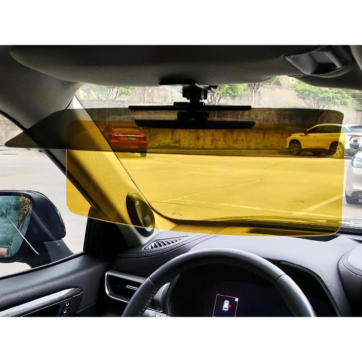 Automotive Sun Visors For Car, Van, Truck, Polarized Protection, Universal Tall Anti-Glare Extender (15.35  For Day/Night 2 In 1 Sun Visor)