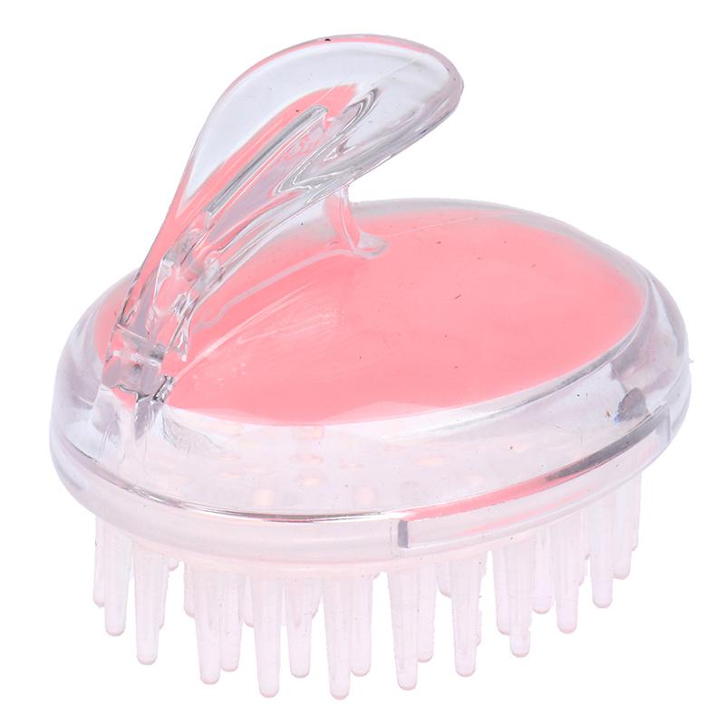 1 st handhållen schampomassageborste bad dusch hårrengöringsborste kam