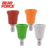 Pressure Washer Nozzle Guard, Stainless Steel High Power Washer Nozzle Tips Set , 4Pcs Pressure Washing Nozzle with 1/4" Quick Connect, #035