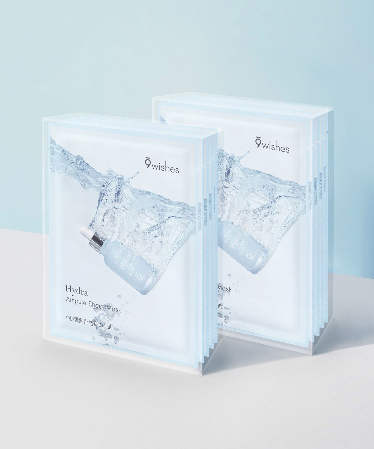 [Moisture/2 Pack] Hydra Ampoule Sheet Mask (Total 10 Sheets)
