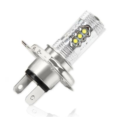 H4 80W Super Helle COB LED ATV Motorrad Scheinwerfer Fernlicht/Abblendlicht Frontlicht Glühbirne
