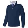 Knitted Sweater Men's Young Father's Clothing Casual Base Warm Half Zipper Top Sweater