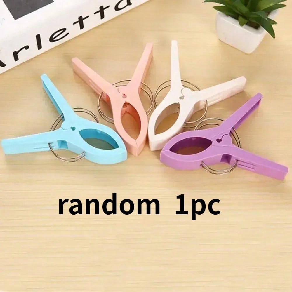 Large Beach Towel Clips Universal Practical Laundry Clothes Quilt Pegs for Lounger Underwear Organization