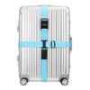 Explosion-Proof Customs Lock Luggage Straps: Reinforced Cross-Packing Straps for Tightening Checked Baggage.