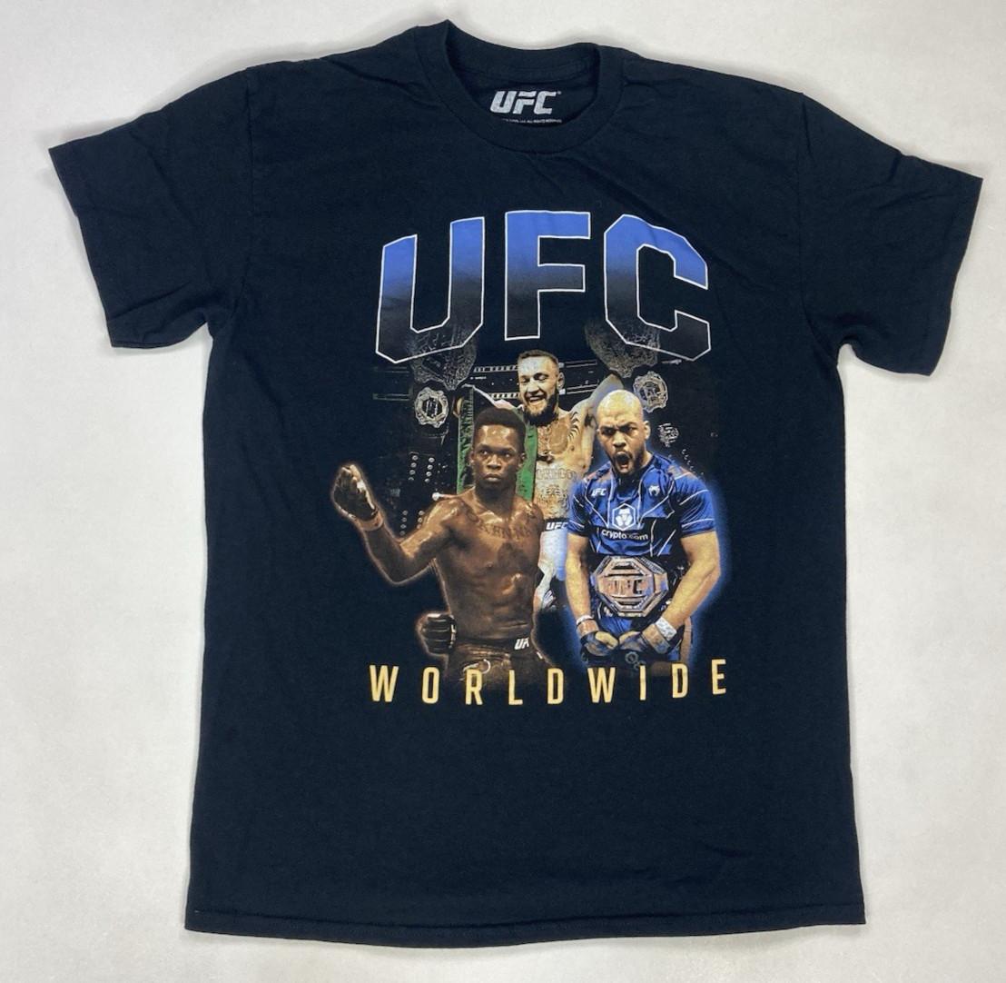 UFC по всему миру Коннор Макгрегор Джон Джонс Адесанья Графическая футболка Мужская Средний XXXXL
