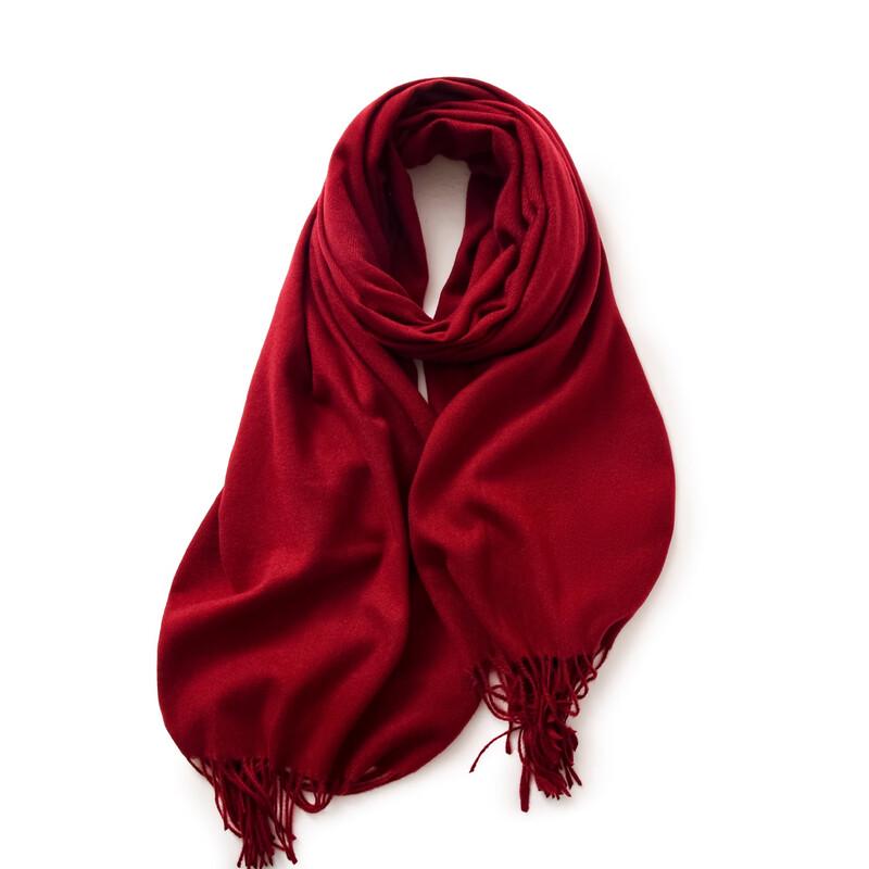 Fumade Winter Imitation Cashmere Scarf Shawl with Tassels