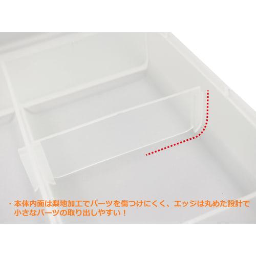 Plamo Improvement Committee plamokojo Sorting Tray for Plastic Models, Set of 2, Hobby Tool, PMKJ004W, Clear White
