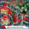 Xiaomi 2026 2M Christmas Shiny Ribbon Green Rattan Ribbon Garland Christmas Tree Pendant Ribbon Garland Ornaments Party Home Decoration
