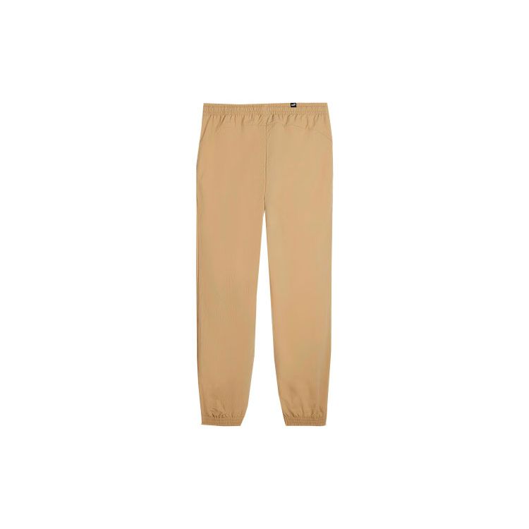 Puma Solid Color Sports Training Woven Jogger Pants Women Bottoms Brown 682272-83