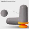 PU Soundproof Sleeping Earplugs Soft Slow Rebound Anti-Noise Student Learning Earplug for Sleep Special Mute Noise Protection