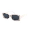 Trendy Leopard Print Small Square Frame Sunglasses with UV Protection for a Fashionable Hong Kong Style. Ideal for Driving In Strong Sunlight.
