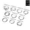 Full Diamond Rings, Jewelry Ins Wind Star Jewelry Women's Niche Light Luxury Ring Set Accessories