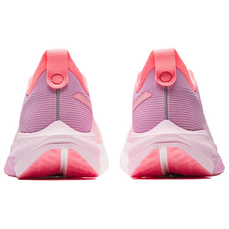 Anta Marli 2 Fashion Simple Shock Absorption Non-Slip Wear-Resistant Low-Top Marathon Running Shoes Men Sneakers Candy-Pink 912535560-6