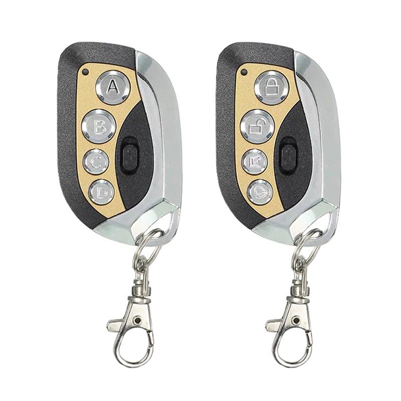 Auto Fernbedienungsduplizierer 433MHz Steuerung Garagentor Metall Fernbedienung für Auto Garagentor Elektrischer Vorhang