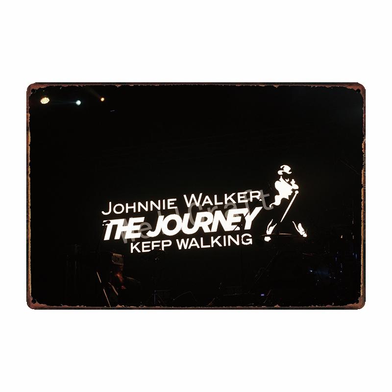 

[ WellCraft ] johnnie whisky Металлическая табличка Настенная табличка Картина FG-237 20x30cm（7.8x11.8inch）