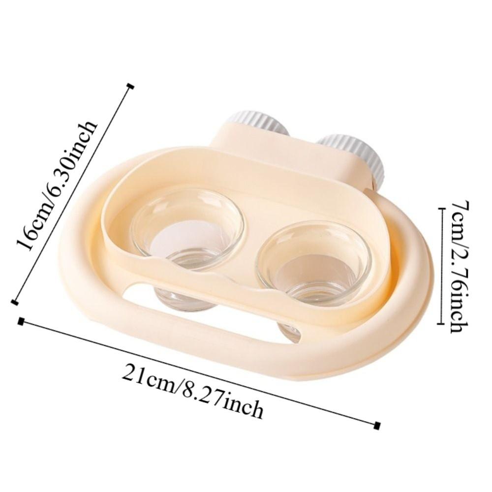 Splash-Proof Bird Water Food Bowl Removable Bird Cage Bowl Practical Parrot Feeder  Cockatiels